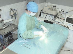 κτηνιατρική κλινική - χειρουργείο