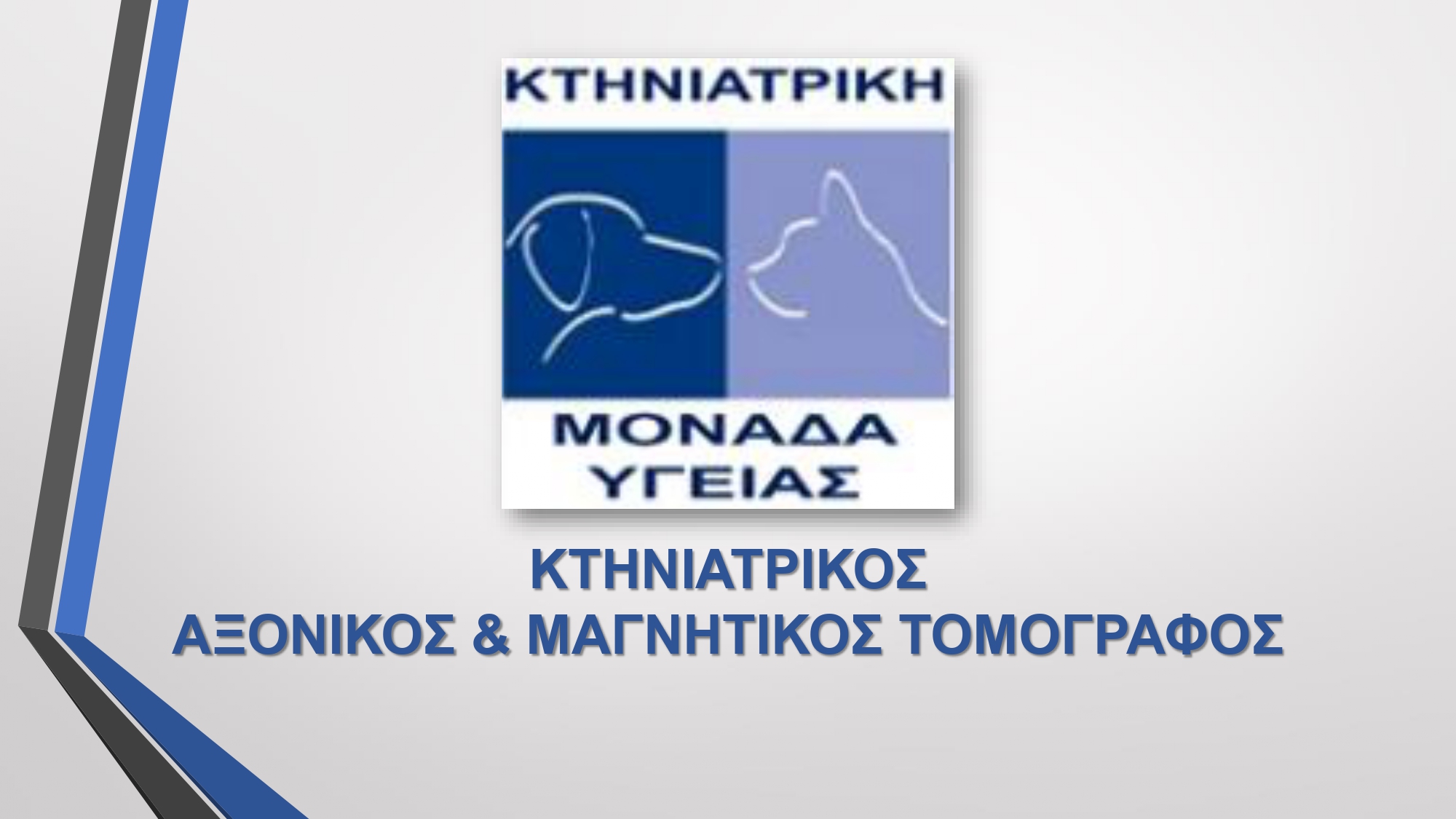 Κτηνιατρικός αξονικός και μαγνητικός τομογράφος